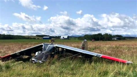 Tsb Investigating After Plane Crash Seriously Injures 2 Men Near Black
