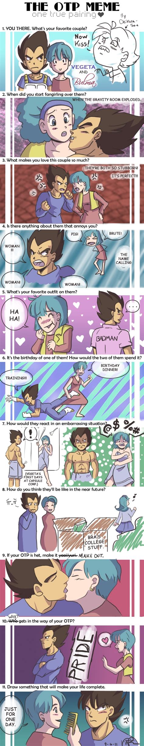 chi s otpmeme bulma and vegeta by lauradoodles on deviantart