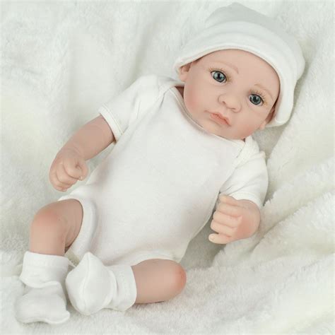 Handmade Twins Baby Dolls Realistic Full Body Vinyl Silicone Reborn