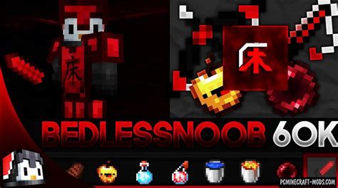 Bedless Noob 550k 16x Pvp Texture Pack For Mc 1202 1201 Pc