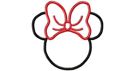 Mickey Mouse Outline Clipart Realtec