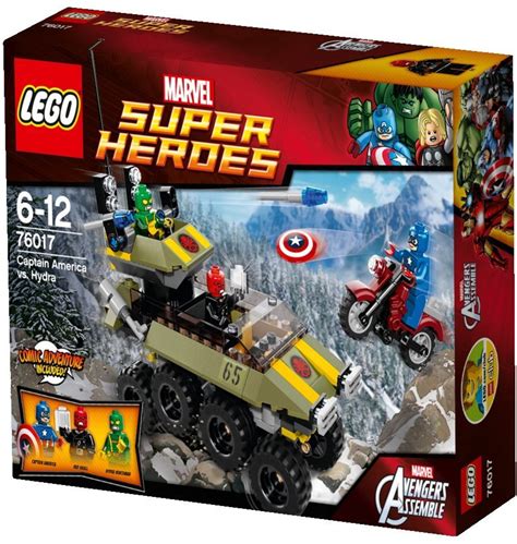 Lego Marvel Super Heroes 76017 Avengers Captain America Vs Hydra