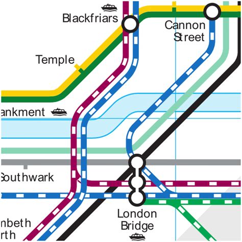 London Layout Alternative Maps For London Transport