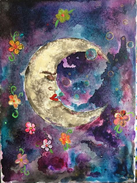 Crescent Moon Magic By Lisa Cunningham Artfinder