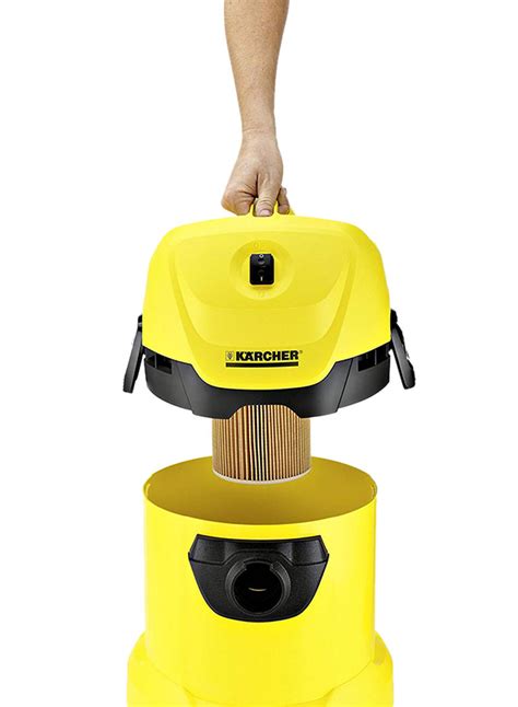 Karcher Drum Type Multipurpose Wet And Dry Vacuum Cleaner L W Wd Ae Yellow