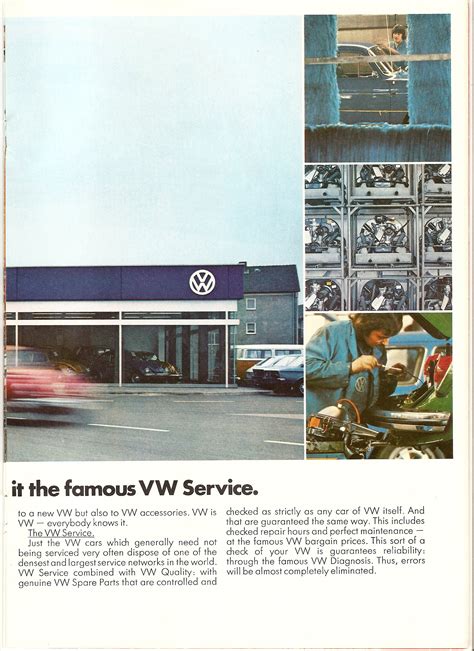 Vw Archives 1973 412 Brochure