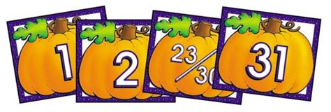 Pumpkin Calendar Days Mysite