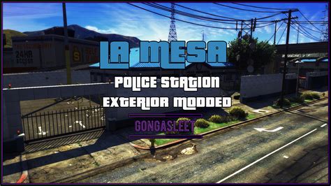 Police Station La Mesa Exterior Modded Fivem Sp Menyoo Ymap