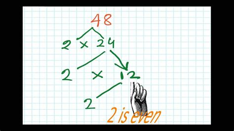 And just as a refresher, a prime number is a number that's only divisible by itself and one, so examples of prime. Factor Tree method | Factors and Multiples For Grade 5 ...