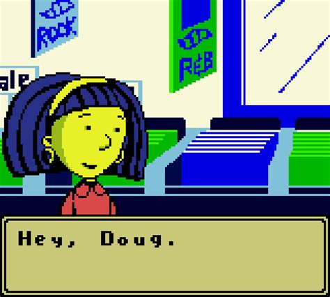 Disneys Doug Dougs Big Game Adventure Game Boy Color Nintendo