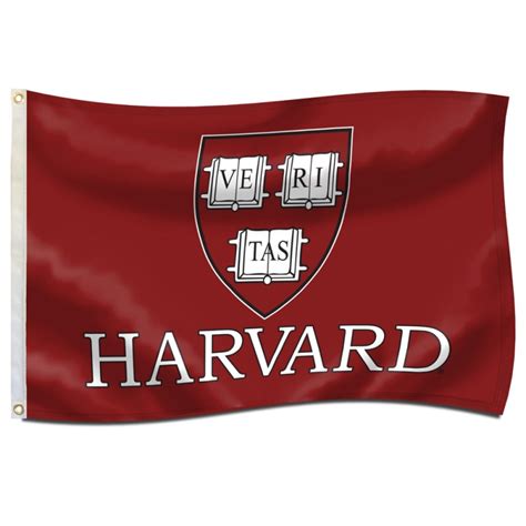 Harvard 2 X 3 Flag