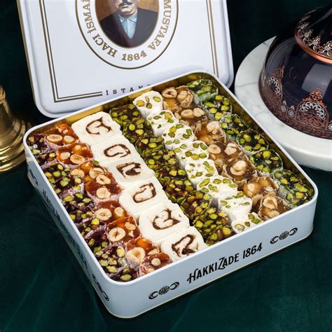 Buy Assorted Turkish Delight Box 1100g In 2020 Turkish Delight