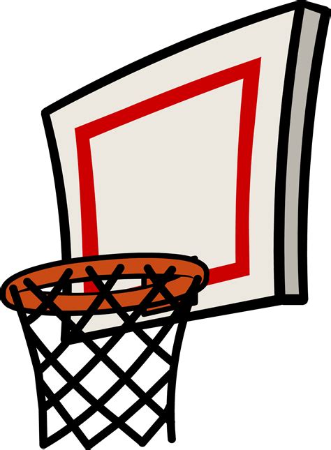 Clip Net Basketball - Basketball Hoop Clipart Png Transparent Png png image