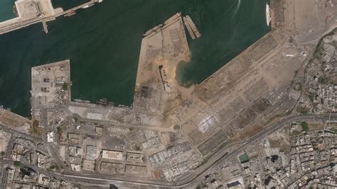 Satellite Imagery Offers Shocking Views Of Devastated Beirut Port