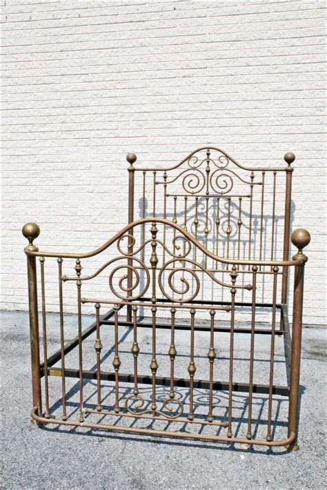 Headboards are charged at 40% of the price of the equivalent bed. Vintage BRASS BED FRAME headboard footboard COMPLETE Queen ...