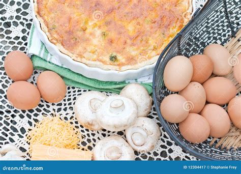 Quiche Stock Image Image Of Food Fresh Brown Eating 12304417