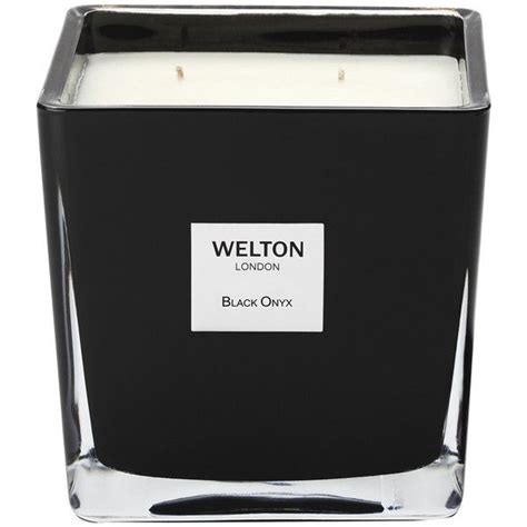 welton london scented candle black onyx 1 2kg 124 liked on polyvore featuring home home