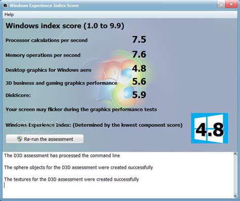 Download Windows Experience Index Score