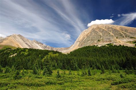 777458 Kananaskis Alberta Canada Mountains Scenery Forests Rare