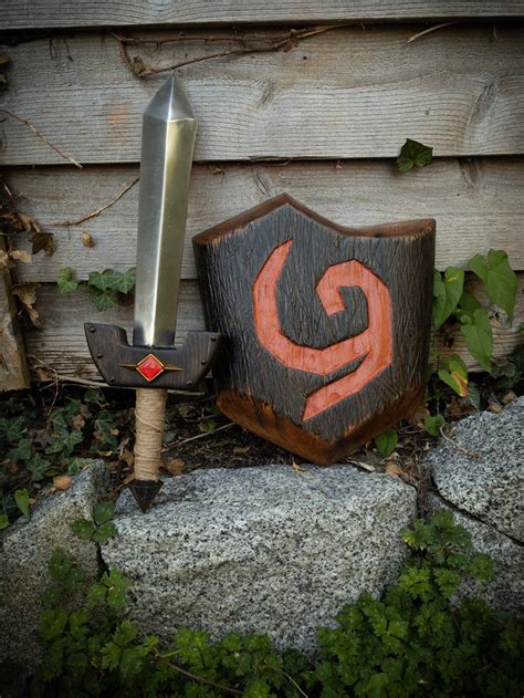 Deku Shield Wooden Replica The Legend Of Zelda Ocarina Of Etsy