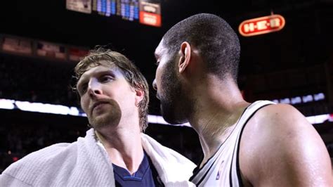 San Antonio Spurs Solidifying Tim Duncans Case Over Dirk Nowitzki In