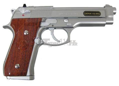 Kwc M Fs Gbb Pistol Abs Version Silver Airsoft Tiger Hk Area