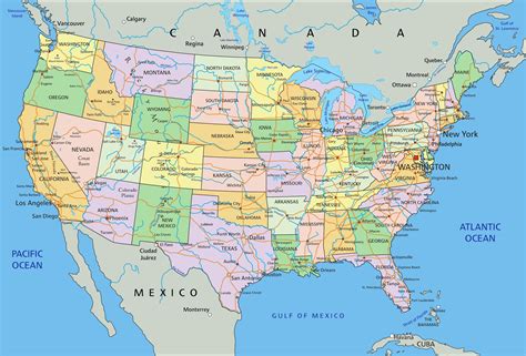2678x1848 / 1,7 mb go to map. Jednotlivé státy USA | USA | MAHALO.cz