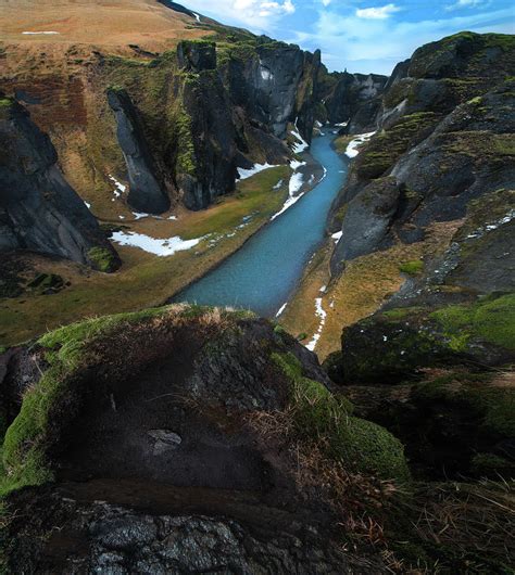 Iceland Gorge Photograph By Larry Marshall