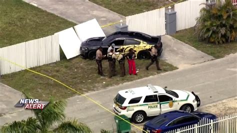 Police Surround Home After Shooting In Nw Miami Dade 1 Transported To Hospital Wsvn 7news