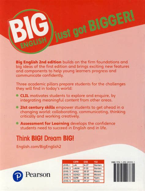 خرید کتاب BIG ENGLISH 3 SB WB CD DVD جدیدترین ویرایش بهترین قیمت