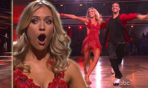 Kristin Cavallari Gets The Boot In Dancing With The Stars Shocker Daily Mail Online