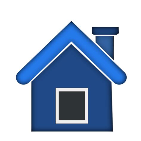 Icon Home Blue Clipart Best
