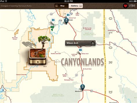 Canyon Country National Parks For Ipad On Behance