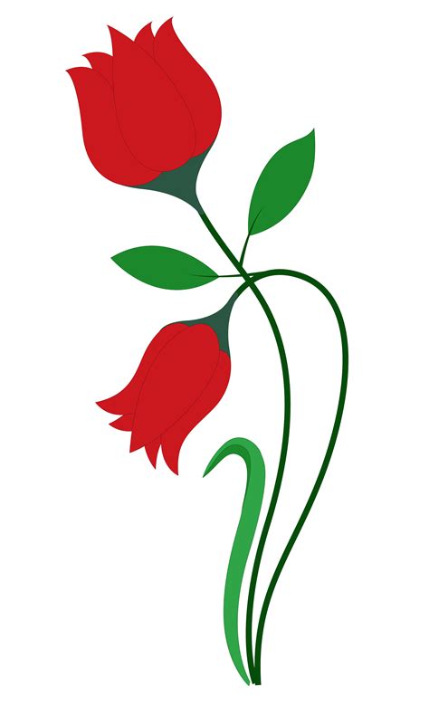 Free Red Rose Flower Vector Png Transparent Image Free Large Images