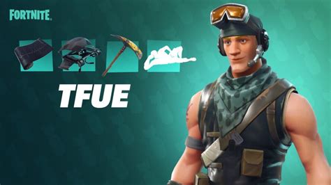 Tfue Finally Gets A Fortnite Locker Bundle Ft Recon Scout Skin Esportsgg