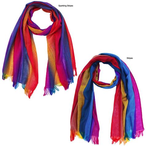 Electric Rainbow Scarf The Animal Rescue Site