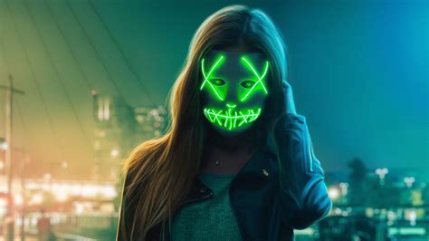Led Mask Wallpapers Top Free Led Mask Backgrounds Wallpaperaccess