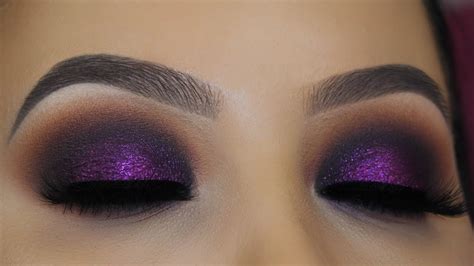 Dreamy Purple Smokey Eyes Makeup Tutorial Youtube