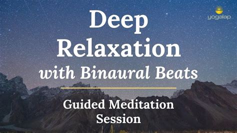 Deep Relaxation With Binaural Beats Music Meditation With Michaël