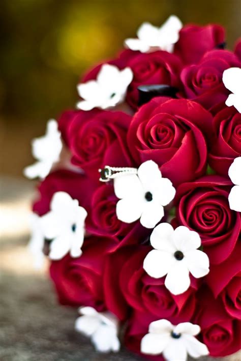 Keepsakeblossoms Wedding Flowers Red Rose Wedding White Wedding Flowers