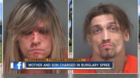 Mother Son Arrested For Burglary Spree