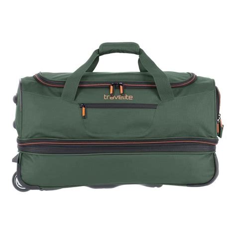 Travelite Basics Wheeled Duffle S Dunkelgr N Sac De Voyage