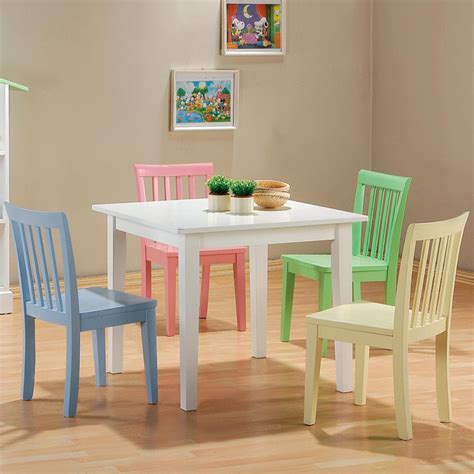 Dwell is a platform for anyone to write about design and architecture. Coaster Kinzie 5 Piece Youth Table and Chair Set | Value ...