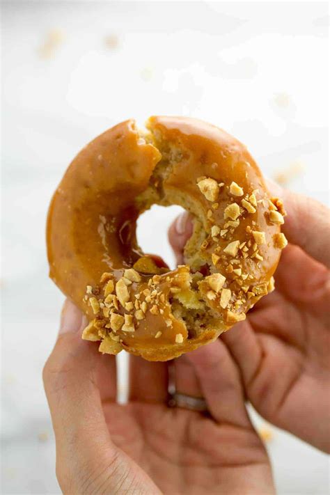 Baked Apple Donuts With Salted Caramel Jessica Gavin