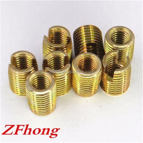 Carbon Steel Wiht Yellow Zinc 302 Type Slotted Self Tapping Thread