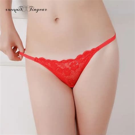 Sexy G String Women Thongs Beautiful Lace Thong Low Rise Sheer Panties Seamless Womens Underwear