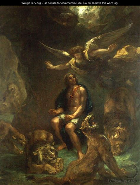 Daniel In The Lions Den Eugene Delacroix Wikigallery