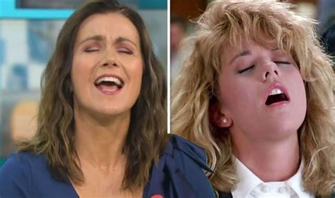Susanna Reid Stuns Gmb Viewers As She Acts Out Orgasm Scene From When Harry Met Sally