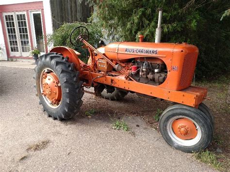 1949 Allis Chalmers Wd Tractor Sn Vintage Cars
