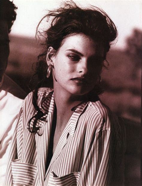 Vogue Italia 1988 Ph Lindbergh Model Linda Evangelista Linda